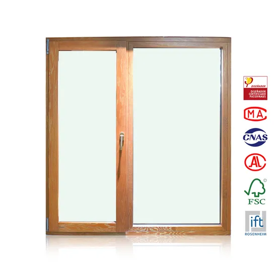 Energy Saving Double Glazed Slide Window Casement Hurricane Impact Passive Aluminium Glass Sliding Window