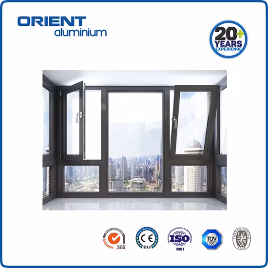 Aluminium Profile Window, Awning Window, French Window, Aluminium Window
